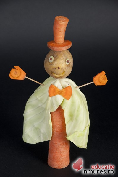 Idei practice-figurine de legume