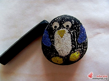 Pinguin din piatra -Idee practică