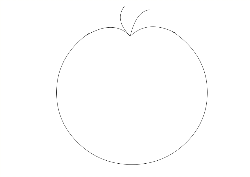 Il Forbid simple Desenăm un măr
