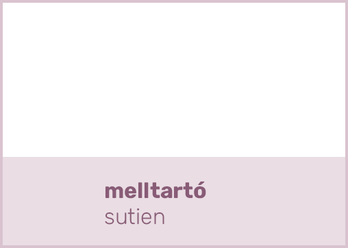 melltartó sutie