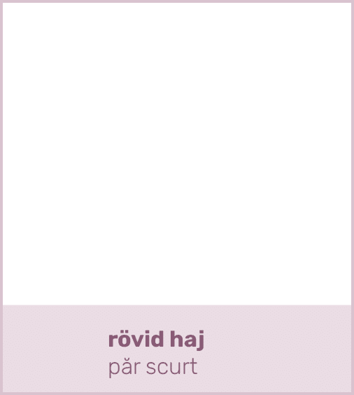 rövid haj păr scur