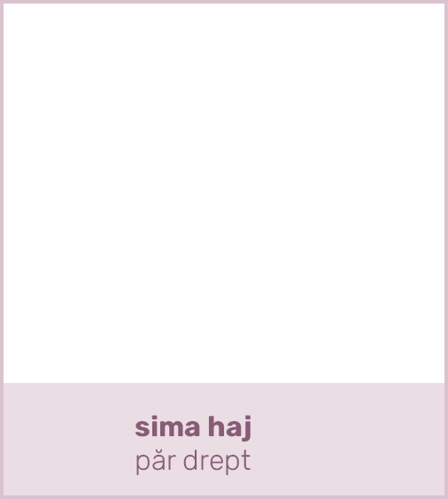 sima haj păr drep