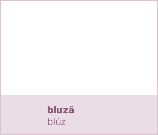 bluză blú