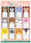 Calendare 2015 în limba engleză