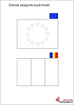 Steagul Uniunii Europene și al României