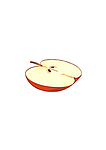 Imagine de decupat cu măr